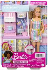 Barbie - Ice Cream Shopkeeper Playset (HCN46) цена и информация | Игрушки для девочек | 220.lv