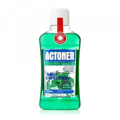 ACTONER mutes skalojamais līdzeklis Mint Explotion 500ml цена и информация | Зубные щетки, пасты | 220.lv