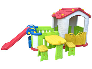 Dārza māja ar slidkalniņu cena un informācija | Bērnu rotaļu laukumi, mājiņas | 220.lv