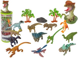 Набор фигурок динозавров, 12 шт. цена и информация | Игрушки для мальчиков | 220.lv