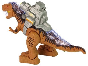 Динозавр с катапультой, коричневый цена и информация | Игрушки для мальчиков | 220.lv