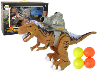Динозавр с катапультой, коричневый цена и информация | Игрушки для мальчиков | 220.lv