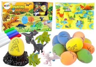 Набор для раскрашивания светящегося яйца динозавра цена и информация | Развивающие игрушки | 220.lv