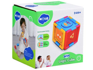 Образовательный складной кубик-головоломка цена и информация | Развивающие игрушки | 220.lv