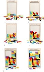 Koka puzle Tetris cena un informācija | Attīstošās rotaļlietas | 220.lv