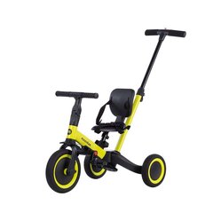 Трансформируемый трехколесный велосипед - Moovkee, 6 в 1, желтый цена и информация | Трехколесные велосипеды | 220.lv
