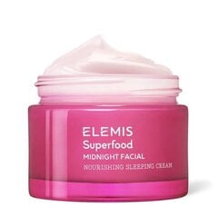 Barojošs nakts sejas krēms Elemis Superfood Midnight, 50 ml cena un informācija | Sejas krēmi | 220.lv