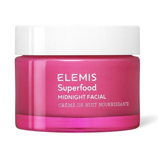 Barojošs nakts sejas krēms Elemis Superfood Midnight, 50 ml цена и информация | Sejas krēmi | 220.lv