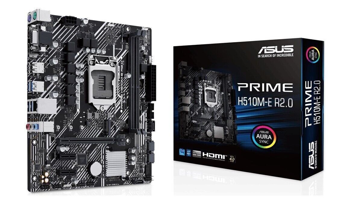 ASUS Prime H510M-E R2.0 cena un informācija | Mātesplates | 220.lv