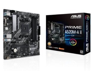 Asus PRIME A520M-A II/CSM cena un informācija | Mātesplates | 220.lv