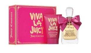 Набор Juicy Couture Viva La Juicy для женщин: парфюмированная вода, 100 мл + лосьон для тела, 125 мл. цена и информация | Женские духи Lovely Me, 50 мл | 220.lv