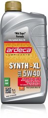 Eļļa Ardeca Synth-XL 5W-40, 1 l cena un informācija | Motoreļļas | 220.lv