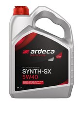 Eļļa Ardeca Synth-SX 5W-40, 5 l cena un informācija | Motoreļļas | 220.lv