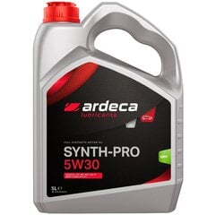 Motoreļļa Ardeca Synth-PRO 5w-30, 5 l cena un informācija | Motoreļļas | 220.lv