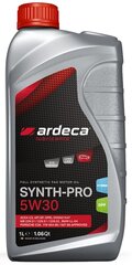 Motoreļļa Ardeca Synth-PRO 5w-30, 1l cena un informācija | Motoreļļas | 220.lv