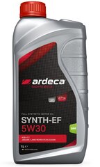 Motoreļļa Ardeca Synth-EF 5W-30, 1 l cena un informācija | Motoreļļas | 220.lv