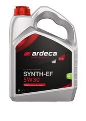 Motoreļļa Ardeca Synth-EF 5W-30, 5 l cena un informācija | Motoreļļas | 220.lv