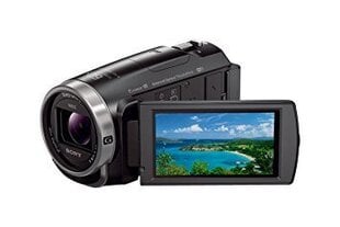 Sony HDR-CX625B Black / SteadyShot/Full HD rec./ Exmor R™CMOS/ 30x optical zoom/ BIONZ X/ 3.0&quot;(7.5cm) Clear Photo LCD/ up to 9.2MP photo/ Face Detection/ HDMI output/ Media: XAVC S HD: Micro SDHC Memory Card (4GB or over,Class10 or Higher)/ Micro SDX cena un informācija | Sony Videokameras un piederumi | 220.lv