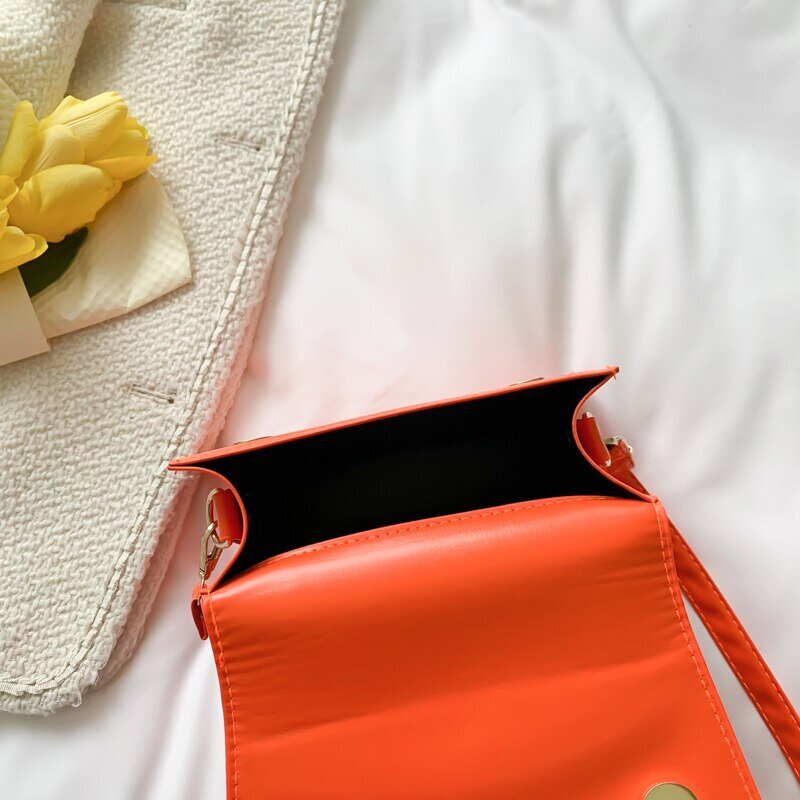 Maza telefona soma, oranža krāsa cena un informācija | Sieviešu somas | 220.lv