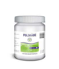 Folskābe 1 mg tabletes N100 цена и информация | Витамины, пищевые добавки, препараты для хорошего самочувствия | 220.lv