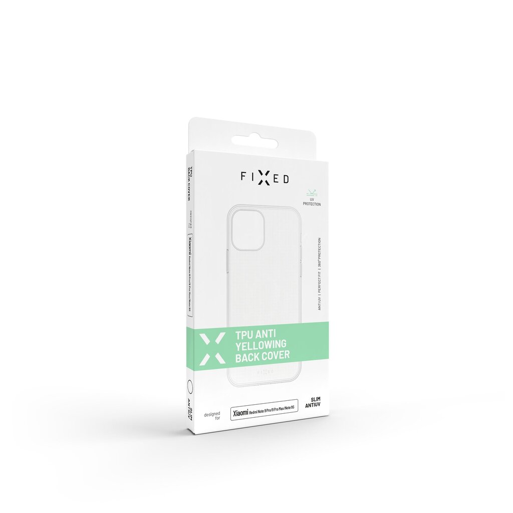 FIXED Slim AntiUV, piemērots Apple iPhone 14 Pro, caurspīdīgs cena un informācija | Telefonu vāciņi, maciņi | 220.lv