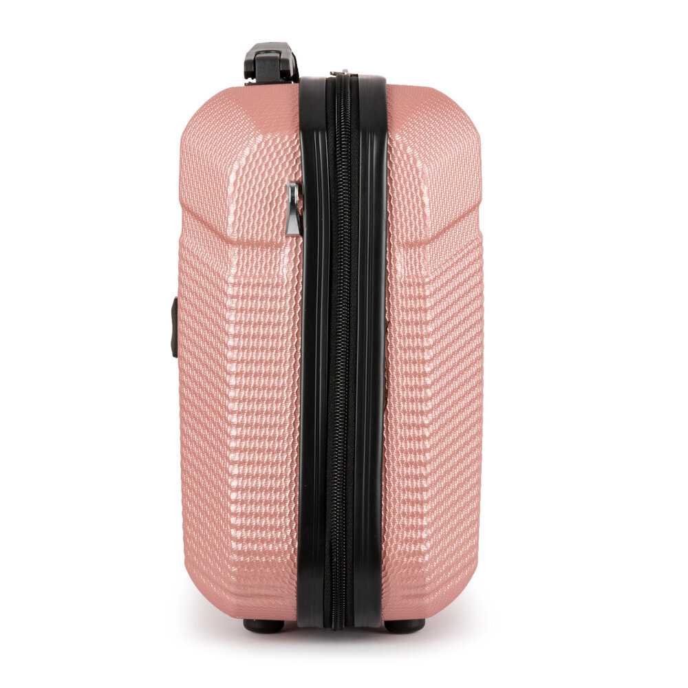 Mazs rokas bagāžas koferis Solier, rozā cena un informācija | Koferi, ceļojumu somas | 220.lv