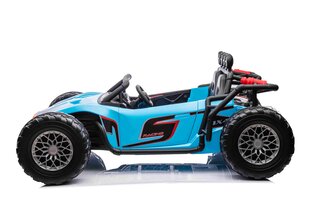 Divvietīgs elektromobilis - Buggy Racing 5, zils cena un informācija | Bērnu elektroauto | 220.lv