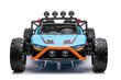 Divvietīgs elektromobilis - Buggy Racing 5, zils cena un informācija | Bērnu elektroauto | 220.lv