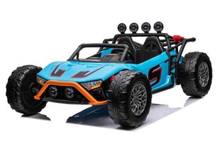 Divvietīgs elektromobilis - Buggy Racing 5, zils cena un informācija | Bērnu elektroauto | 220.lv