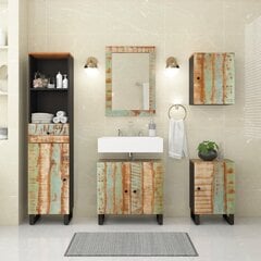 Vannas istabas komplekts vidaXL, dažādas krāsas cena un informācija | Vannas istabas mēbeļu komplekti | 220.lv