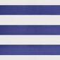 Markīze vidaXL, 450x300 cm, zila/balta цена и информация | Saulessargi, markīzes un statīvi | 220.lv