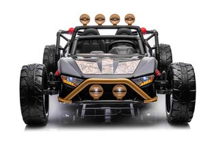 Двухместный электромобиль Buggy Racing 5, черный/коричневый цена и информация | Электромобили для детей | 220.lv