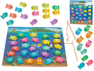 Koka zivju makšķerēšanas spēle цена и информация | Развивающие игрушки | 220.lv