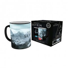 Skyrim Dragon Symbol Heat Change Mug 320ml cena un informācija | Datorspēļu suvenīri | 220.lv