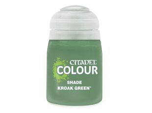 Citadel - Kroak Green (shade) akrila krāsa, 18ml, 24-29 cena un informācija | Modelēšanas un zīmēšanas piederumi | 220.lv