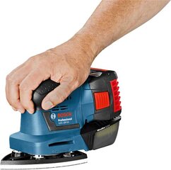 Вибрационная шлифовальная машина Bosch GSS 18 V-LI 06019D0201 цена и информация | Шлифовальные машины | 220.lv