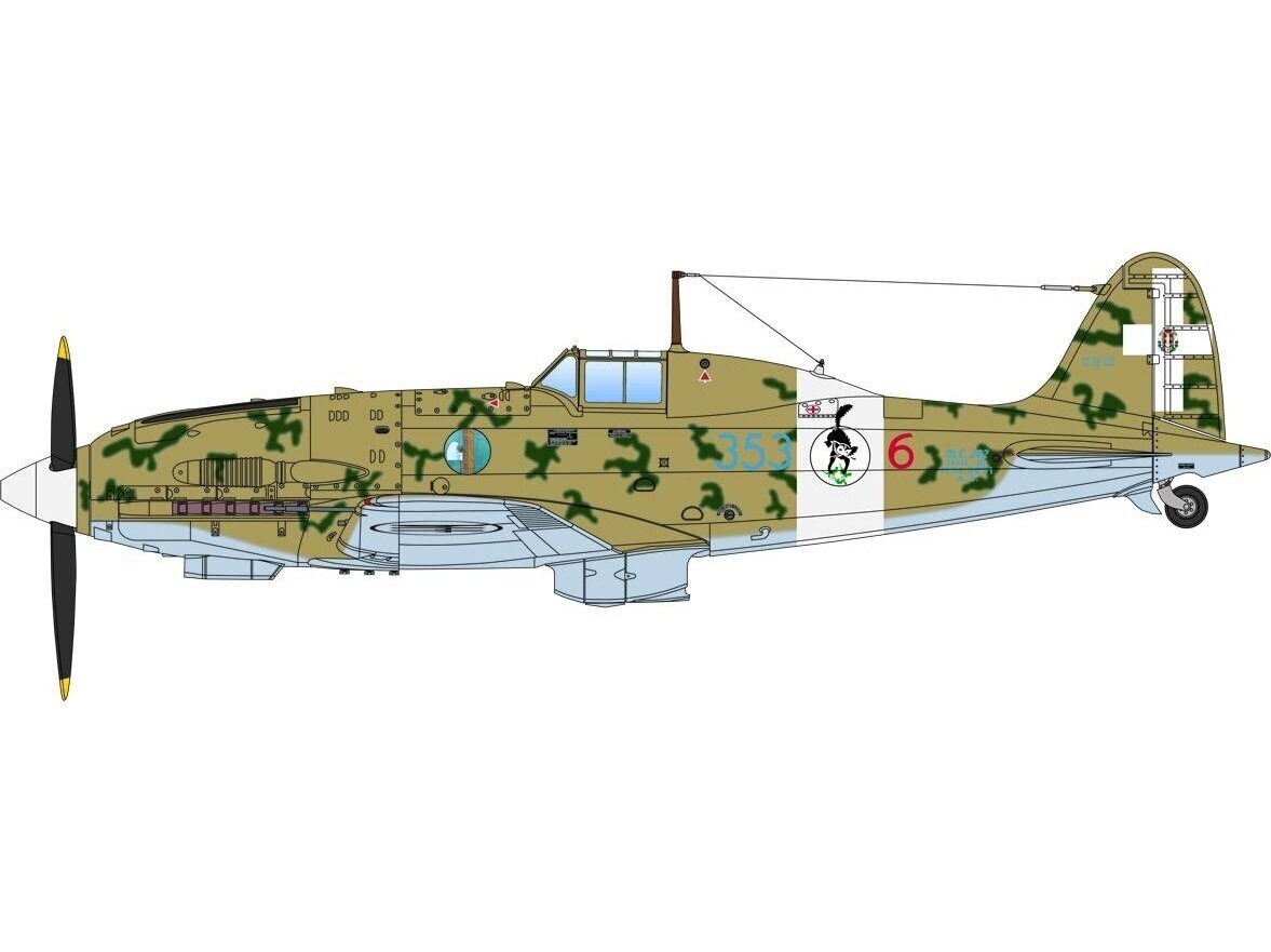 Italeri - Macchikonstruktors, 1/32, 2518 cena un informācija | Konstruktori | 220.lv