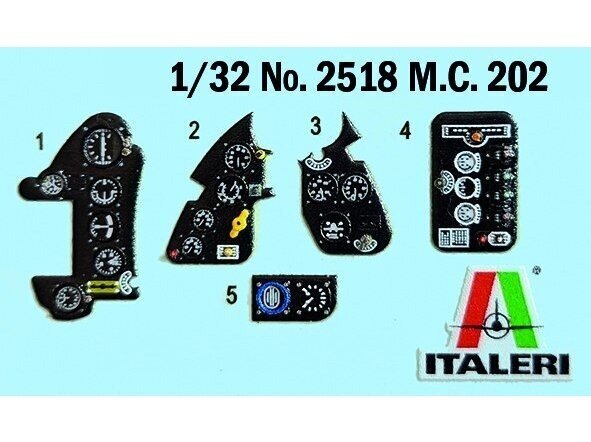 Italeri - Macchikonstruktors, 1/32, 2518 cena un informācija | Konstruktori | 220.lv