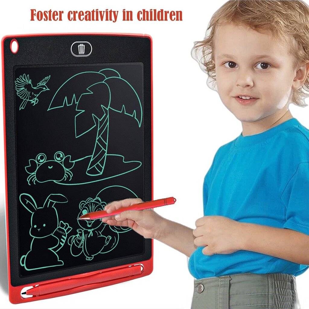 Bērnu zīmēšanas planšetdators ar pildspalvu, 8.5 inch cena un informācija | Attīstošās rotaļlietas | 220.lv