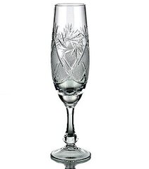 Kristāla šampaniešu glāzes 170 ml, 6gab. цена и информация | Стаканы, фужеры, кувшины | 220.lv