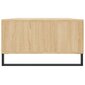 vidaXL kafijas galdiņš, ozola krāsa, 104x60x35 cm, inženierijas koks cena un informācija | Žurnālgaldiņi | 220.lv