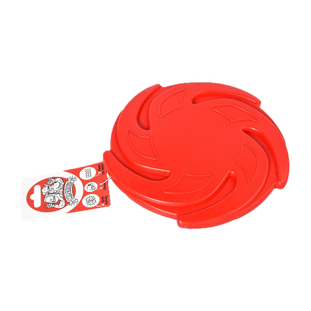 Peldoša rotaļlieta suņiem MR. Izturīga, sarkana, 19x19 cm цена и информация | Suņu rotaļlietas | 220.lv