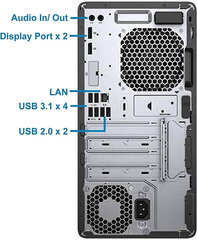 ProDesk 600 G3 MT i5-7500 32GB 1TB SSD 1TB HDD Windows 10 Professional cena un informācija | Stacionārie datori | 220.lv