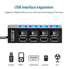 USB savienotājs 4x цена и информация | Адаптеры и USB разветвители | 220.lv