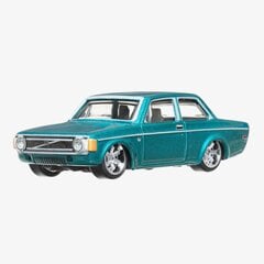 Модель автомобиля 1974 года Volvo 142 GL Hot Wheels, зеленый цена и информация | Конструктор автомобилей игрушки для мальчиков | 220.lv