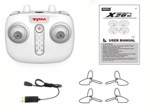 tālvadības drons, SYMA X26, melns цена и информация | Игрушки для мальчиков | 220.lv