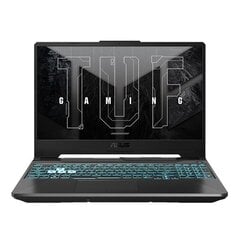 ASUS TUF Gaming F15, 15.6'', FHD, 144 Hz, i5, 16 GB, 512 GB, RTX 3050Ti, ENG, black цена и информация | Ноутбуки | 220.lv