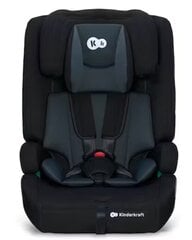 Autokrēsliņš Kinderkraft Safety Fix 2 I-Size, 9-36 kg, Black cena un informācija | Autokrēsliņi | 220.lv