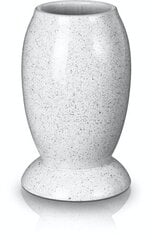 Керамическая ваза на кладбище, цвет белый цена и информация | Свечи на кладбище | 220.lv