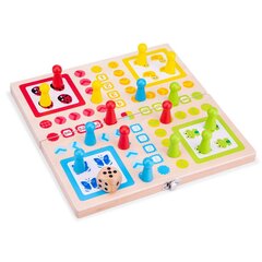 Bērnu spēle Ludo, New Classic Toys cena un informācija | Attīstošās rotaļlietas | 220.lv